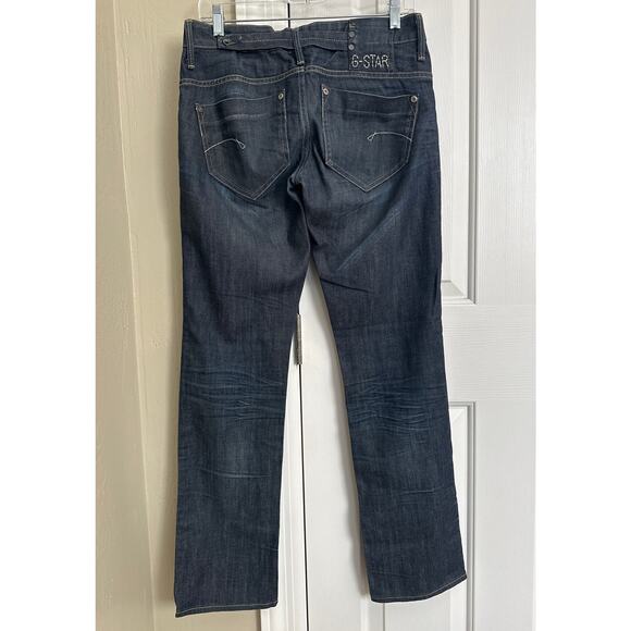 G-Star Women Midge Straight Leg Jeans Low Rise 29 - Picture 3 of 6